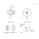Установочная втулка GN 412.3-M16x1,5-B12,2 ELESA+GANTER