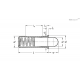 Фиксатор пружинный GN 614.4-4-KU ELESA+GANTER