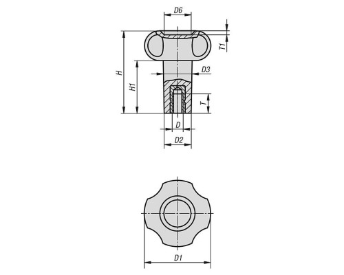 Ручка K1088.2410685 Kipp