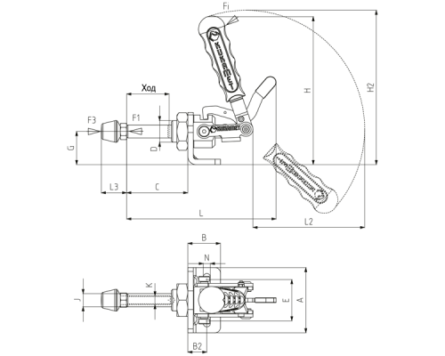 Зажимы 511-3 Kukamet
