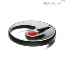 Маховик с одной спицей EMW.350+IR-A-20-C6 (204711-C6) ELESA+GANTER