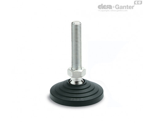 Регулируемая опора LV.A-60-14-SST-M8x43-ESD-C (323121-ESD) ELESA+GANTER