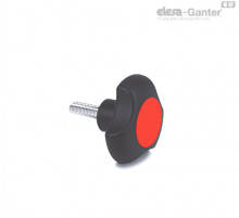 Лепестковая поворотная ручка VTT.32-C-p-M6x25-C6 (167755-C6) ELESA+GANTER