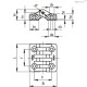 Петли CFA.65 TI-SH-6 (422237) ELESA+GANTER