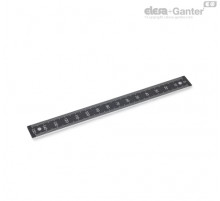 Линейка GN 711.2-AL-300-S-O-1 ELESA+GANTER