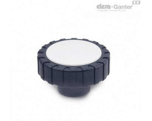 Ручка с накаткой GN 7336-53-M10x1-ST ELESA+GANTER