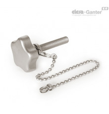 Лепестковая ручка GN 5334.13-40-M8-20-K ELESA+GANTER