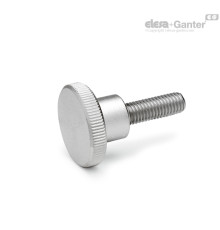 Винт с накаткой DIN 464-M10-12-NI ELESA+GANTER