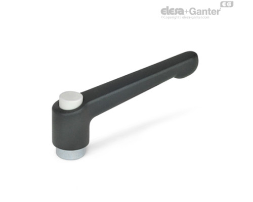 Регулируемая ручка рычажного типа GN 303.2-63-M6-SW-O ELESA+GANTER Регулируемая ручка рычажного типа GN 303.2-63-M6-SW-O ELESA+GANTER