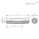 Цилиндрическая ручка EGH.85 N-8-C1-SOFT (286151-C1) ELESA+GANTER
