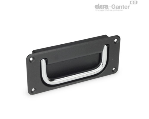 Складная ручка GN 425.8-100-CR-SW-A ELESA+GANTER