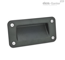 Вставка дверной ручки GN 7330-155-A-2-SW ELESA+GANTER