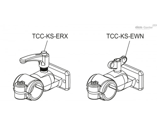 Зажим TCC-TP-PBF-18-T-C9 (600751-C9) ELESA+GANTER