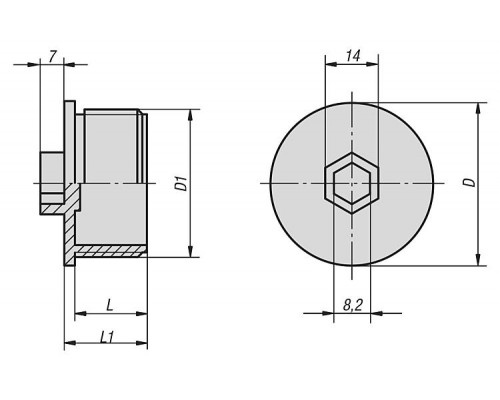Пробка K0449.034 Kipp