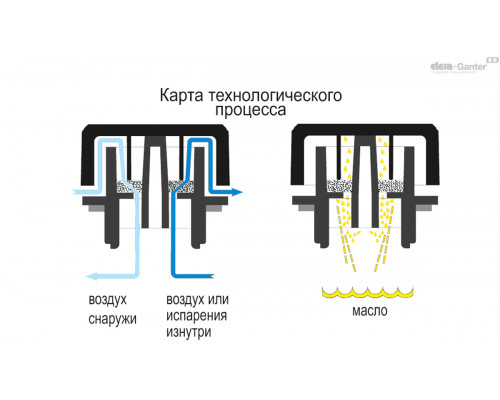 Крышка сапуна SFX.40-3/8+a (53482) ELESA+GANTER