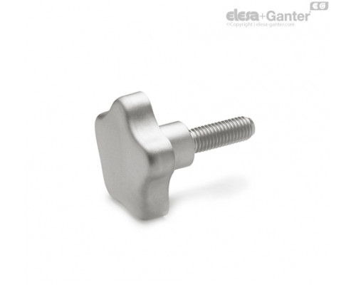 Лепестковая ручка GN 5334.4-60-M12-50 ELESA+GANTER