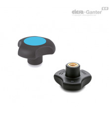 Лепестковая поворотная ручка VTT.50-C-B-M10-C5 (167966-C5) ELESA+GANTER