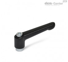 Регулируемая ручка рычажного типа GN 300.2-92-M10-SW ELESA+GANTER