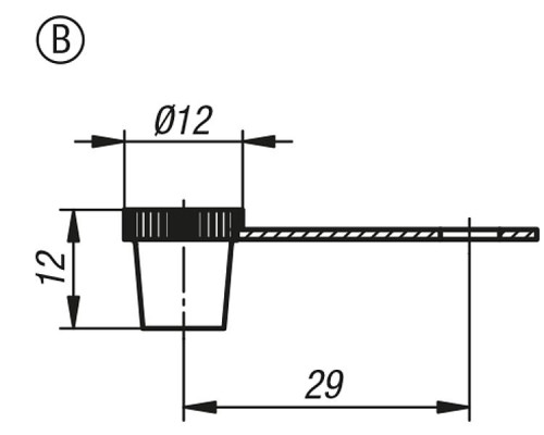Колпачок K1133.911 Kipp
