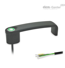 П-образная ручка GN 422-ZD-T1-K-2-SW ELESA+GANTER