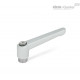 Регулируемая ручка рычажного типа GN 300.1-45-B5-SR ELESA+GANTER