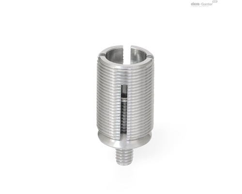 Регулируемая опора GN 355-M12x1-4,5-NI ELESA+GANTER