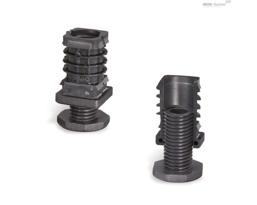 Торцевая заглушка NDA.Q-35-M22x30 (430431) ELESA+GANTER