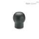 Грибовидная лепестковая ручка EBK.43 B-M8-SOFT-C1 (245103-C1) ELESA+GANTER
