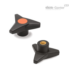 Трёхлепестковая ручка VB.839/63 B-M8-C2 (64635-C2) ELESA+GANTER