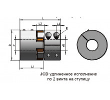Муфта кулачковая JCD-4578-10-10 SMTECH