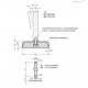 Регулируемая опора GN 31-100-M24-150-B3-VK ELESA+GANTER