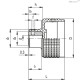 Ручка с накаткой MBT.60-GXX1 A-8 (CE.30001-R) ELESA+GANTER