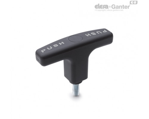 Т-образная ручка L.652-S/67 p-M6x16 (32552) ELESA+GANTER