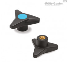 Трёхлепестковая ручка VB.839/63 B-M10-C5 (64636-C5) ELESA+GANTER