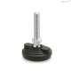 Регулируемая опора LV.F-80-PP-24-AS-SST-M24x98 (393825) ELESA+GANTER
