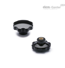 Лепестковая поворотная ручка VH.153/25 B-M4 (73021) ELESA+GANTER