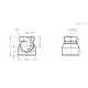 Упорная подушка GN 346-16-M8 ELESA+GANTER