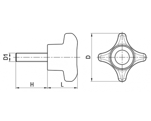 Ручка PTC4300820 EMES
