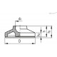 Основание для опор LS.A-50-PP-14-AS (370235) ELESA+GANTER