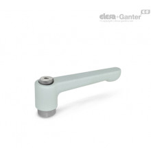 Плоская регулируемая ручка рычажного типа GN 302.1-45-M5-SR ELESA+GANTER