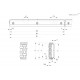 Направляющая GLD-3-SST-RT-100-2085 (419324) ELESA+GANTER