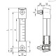 Индикатор HCK-PP.254-A4-M12-VMQ-GL-P (111038) ELESA+GANTER