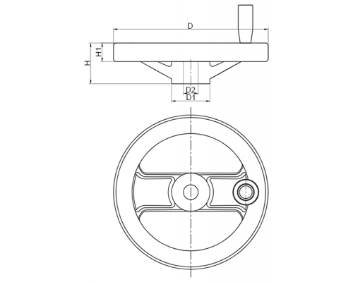Маховик ACKKP12512 EMES