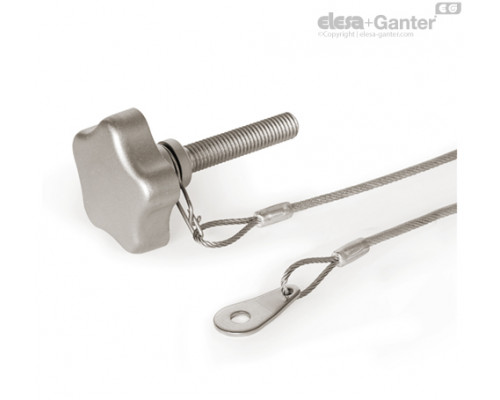 Лепестковая ручка GN 5334.13-60-M12-40-H ELESA+GANTER