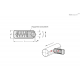 Фиксатор пружинный GN 614.8-4-NI ELESA+GANTER
