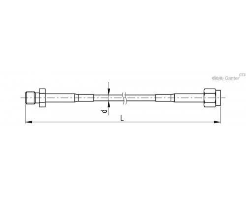 Удлинитель антенны FC-UC-1.0-R (CE.99263) ELESA+GANTER