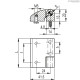 Петля CMDX-AL-PD-50-AN (428361) ELESA+GANTER