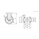 Колесико RE.F5-100-PSL-N-ESD (451656-ESD) ELESA+GANTER