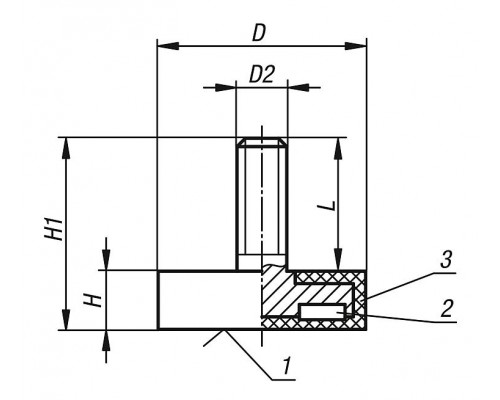 Магнит K0564.05 Kipp