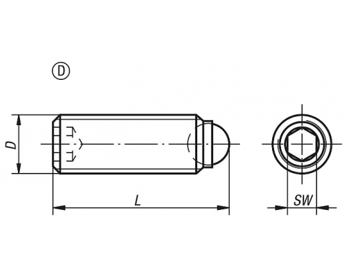 Упоры K0383.11625 Kipp